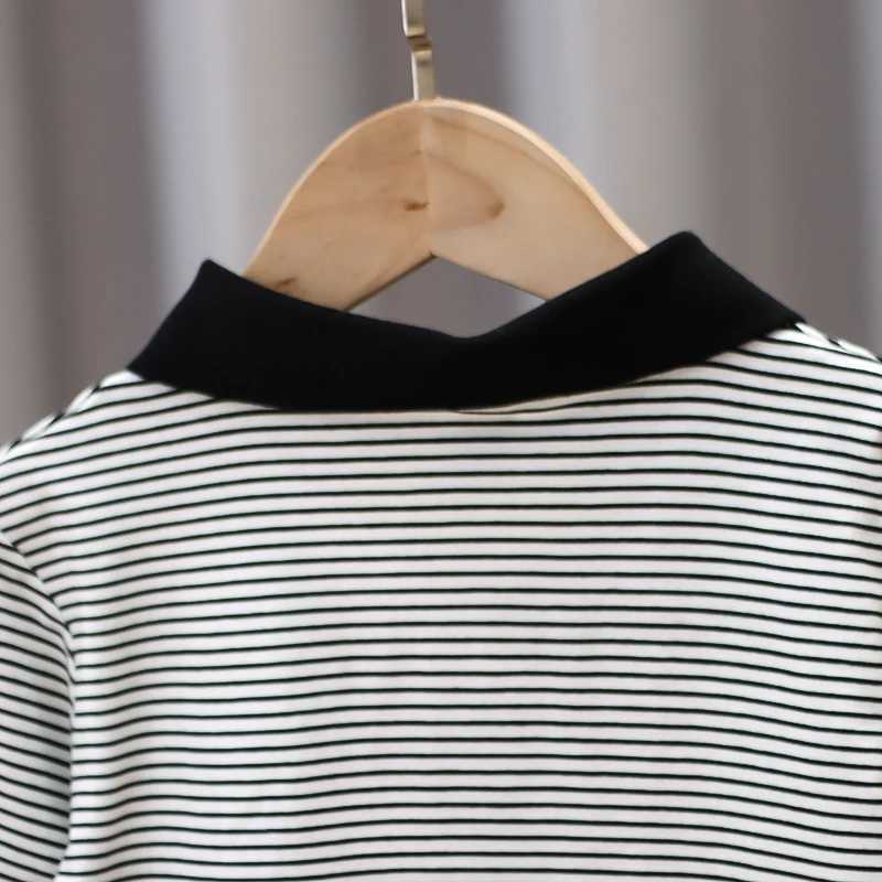 Polos Polos Boys Short Sleeves Seven Polo Shirts Boys Sports T-shirts Baby Top Korean Fashion Childrens School Clothing 2-13y WX5.29