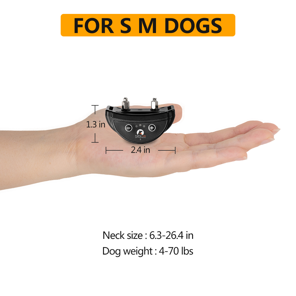 Top Seller Rechargeable Static Shock dog anti bark collar device dog shock Training collar barking control