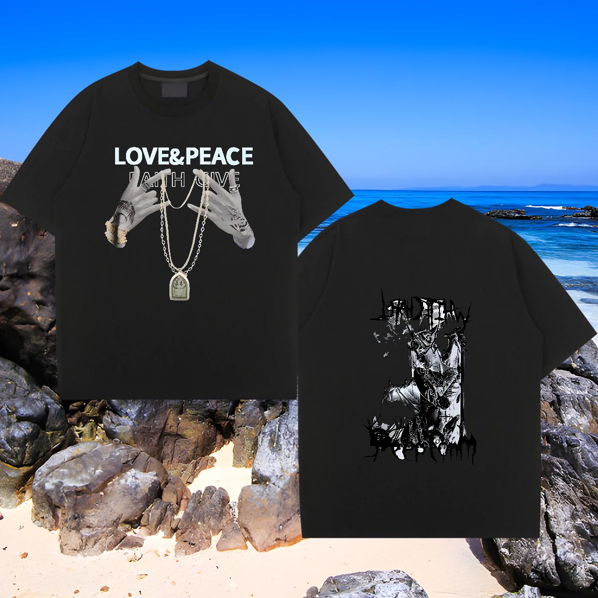 Designer T shirt Floral Print Tshirts Casual Daily Wear Cotton O Neck Short Sleeves Cool Tops