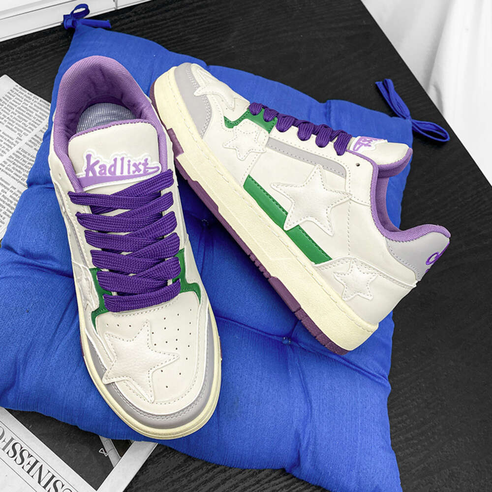 Men's Spring 2024 New Meila German Star Fashion Versatile Casual Sports High Street Board Shoes