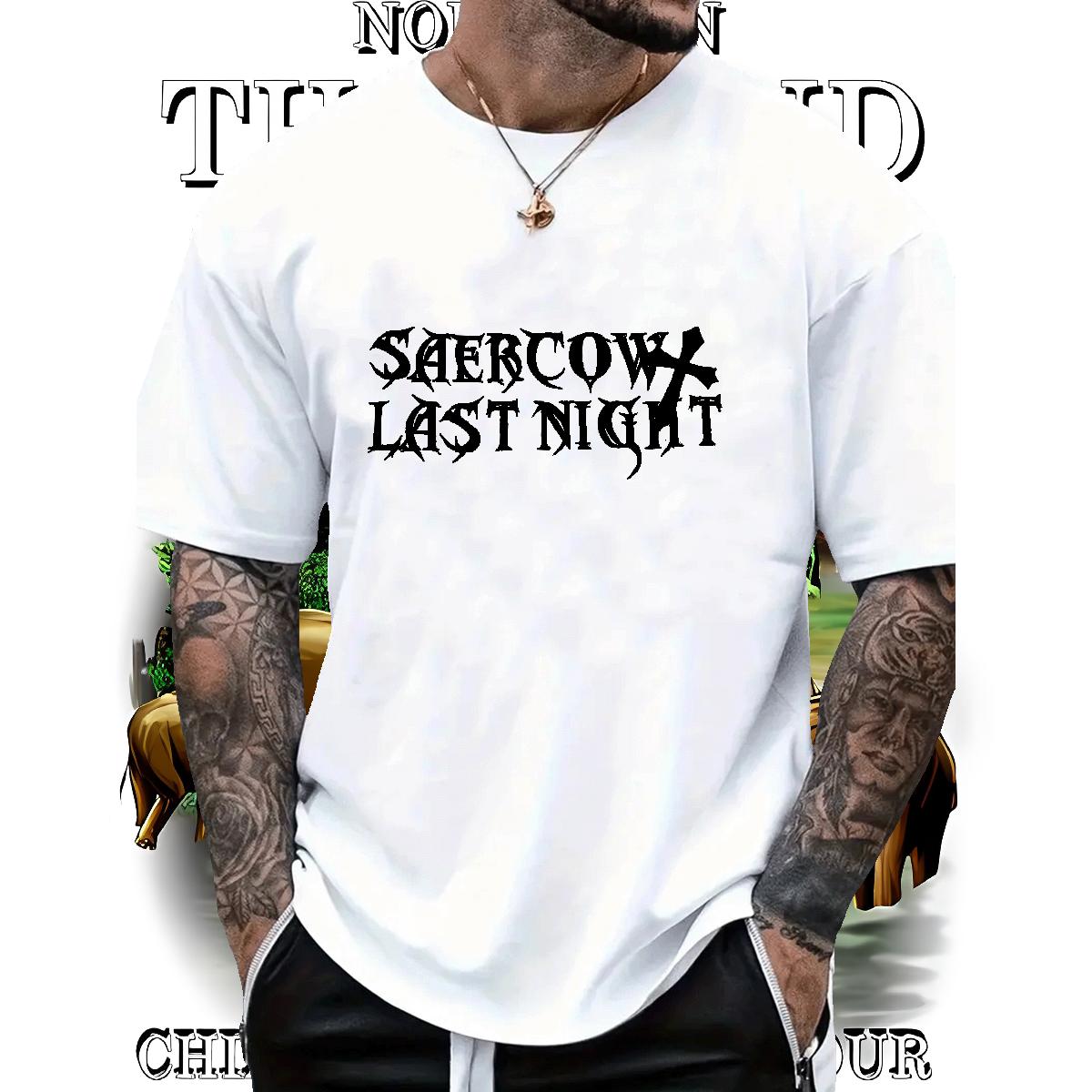 Wholesale Mens T Shirts Black White Men Tshirts Daily Outfit O-Neck Short Sleeve Cotton Loose Fit Clothings