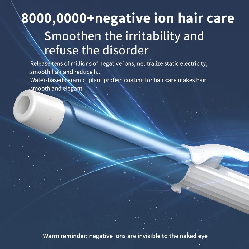Hair Curler Curling Iron Large Volume Does Not Hurt The Hair Negative Ion 25 28 32mm Bangs Lasting Syling Electric Curlers 240530