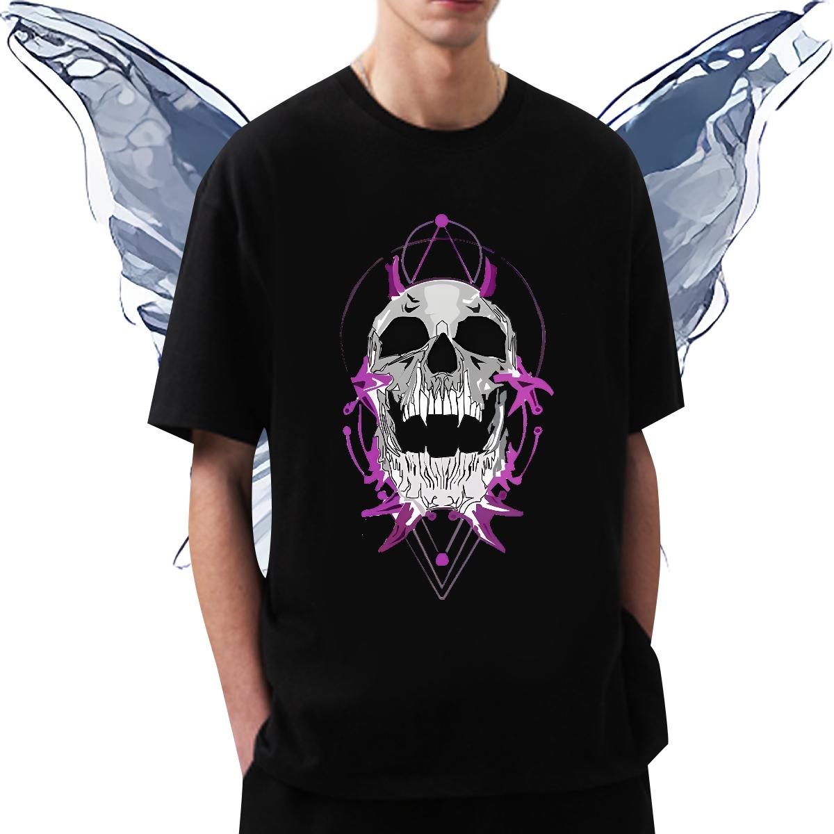 Fashion Design T-Shirts Cartoon Printing S-3XL Couples T Shirts Street wear Hip Hop Breathable Crew Neck Cool Design Tops Shirt