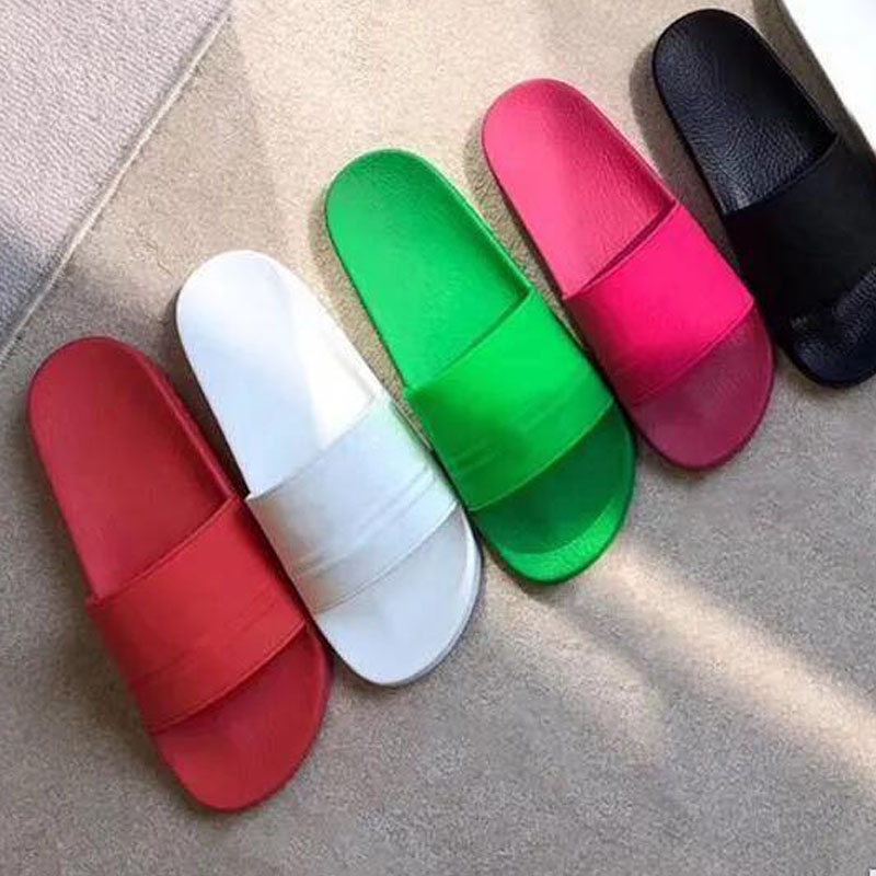Beach slippers men slipper Flat Summer Slides Lazy Designer Cartoon Big Head flops leather mens Hotel Bath Letter women shoes Lady sexy Sandals Large size 35--41-42-45