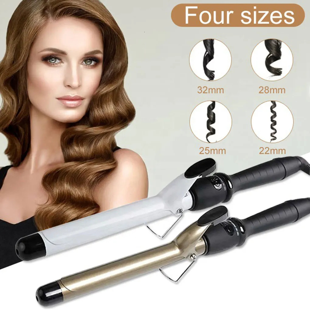 Professional Hair Curler Easy Operation With Ceramic Panel Technology Wet And Dry Hairs Styling 240530