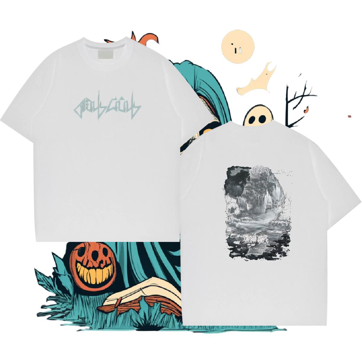 Designer Mens T Shirts Asian Size Men Tshirts Daily Outfit Breathable Short Sleeve Loose Fit Tops Tees