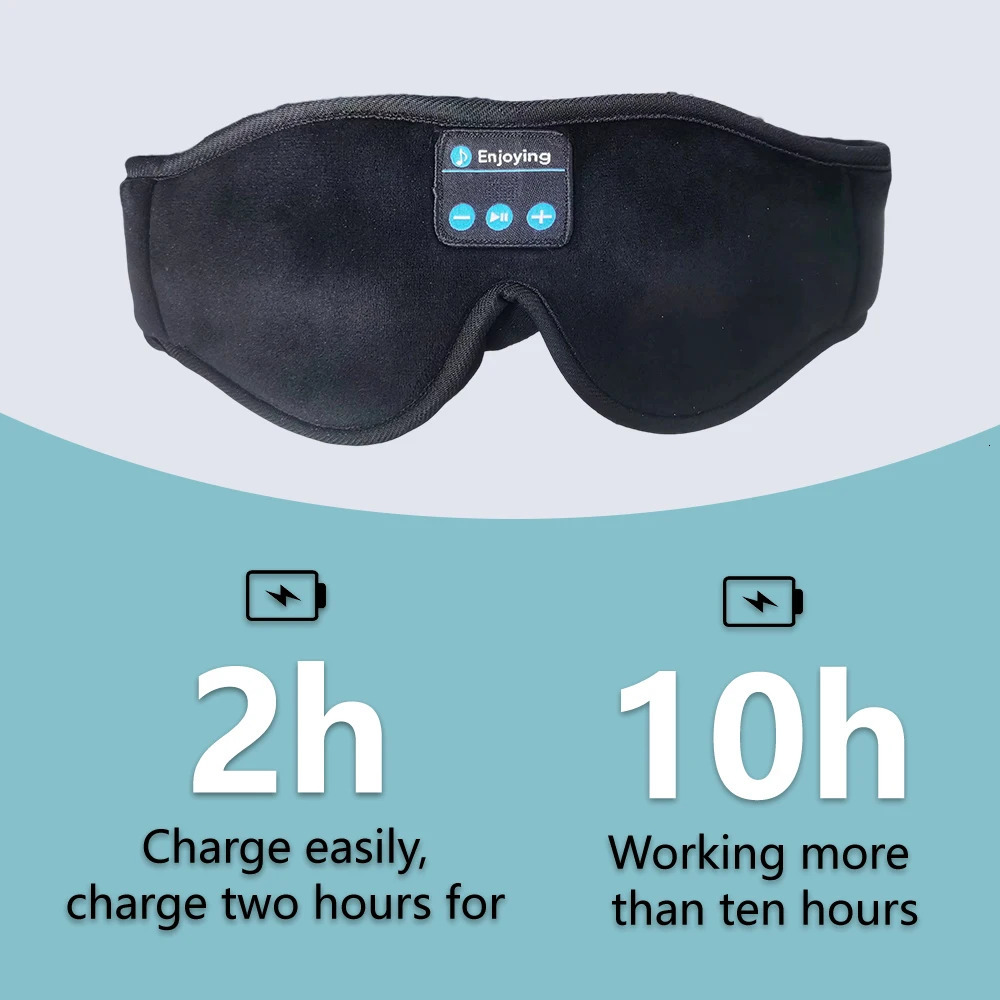 Wireless Bluetooth Headphones Bluetooth Sleep Mask Earphones 3d Sleep Mask For Side Sleepers For Travel mascara para dormir 240530