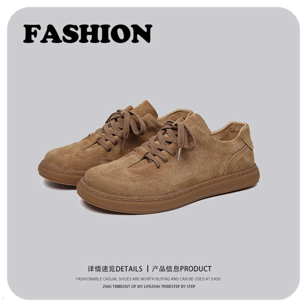 Ddmysports Wind Light Sewing Outdoor Suede Summer New China Chic Men S Fashionable Work Clothes Shoes OUTDOOR