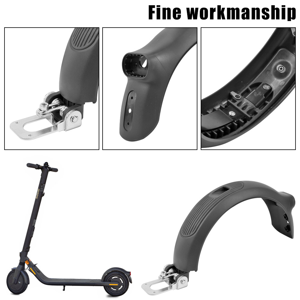 Original Rear Fender For Segway Ninebot E22d E25 E45 Utor28 Electric Scooter Wheel Mudguard Brake Bracket Shell Assembly Replace Parts