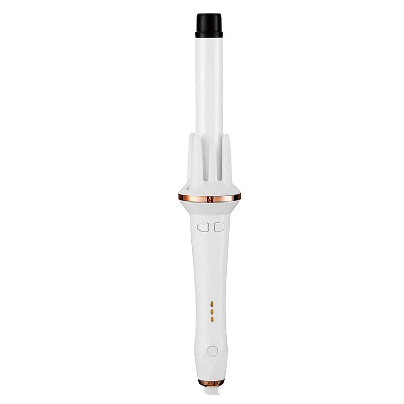 Portable Automatic Rotating Curler Rechargeable Rotating Ceramic Barrel Curling Ceramic Hair Curler 240530