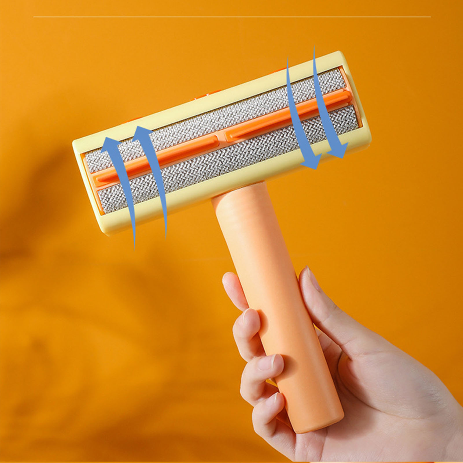 Cat Hair Remover Roller Detachable Washable Pet Hair Removal Tool Pet Lint Roller For Household Cleaning