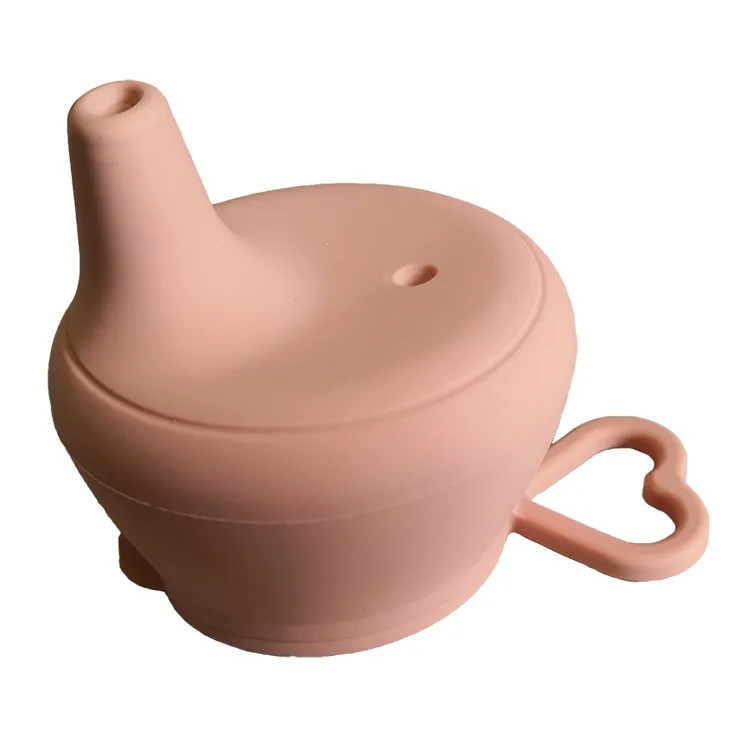 Silicone Spill Proof Cup Cover for Baby BPA Free Sippy Cup Safe Mug Lid Straw Cover Anti choke ZZ