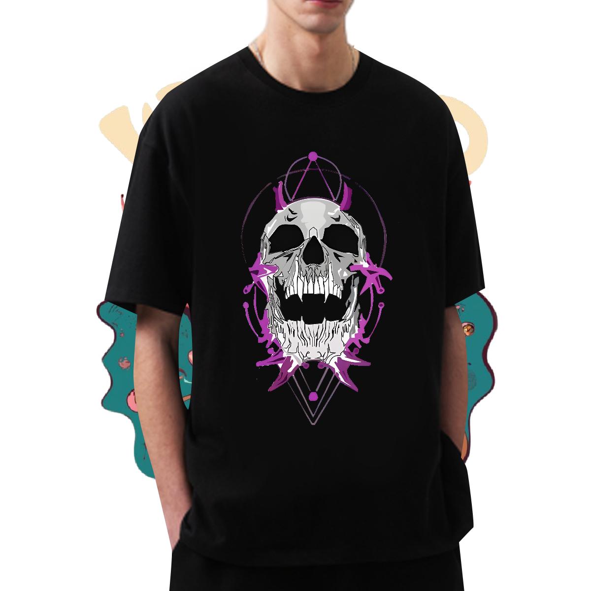 Classic Casual Men T Shirts Custom Print Oversized Men Tees Home Outdoor Short sleeve Cotton Soft Popular Clothings