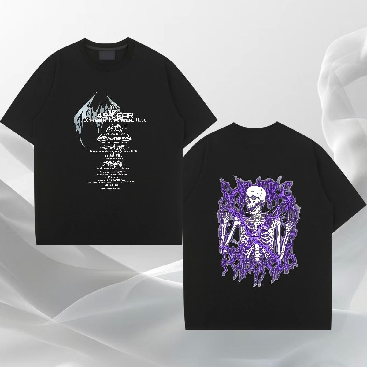 Designer Men T Shirts Plus Size Custom Men Tshirts Hip Hop Street Short Sleeve Cotton O-Neck Classic Tee Shirt