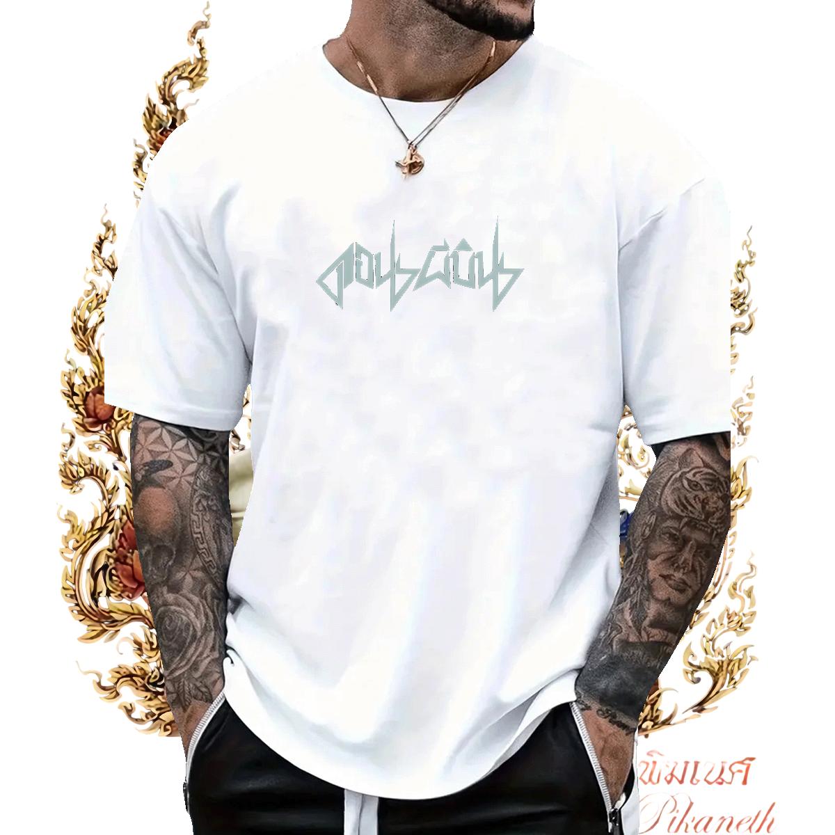 New T Shirt For Man Floral Print Men Clothes T-Shirt High Street Hip Hop Short Sleeve Cotton O-Neck Popular Polos