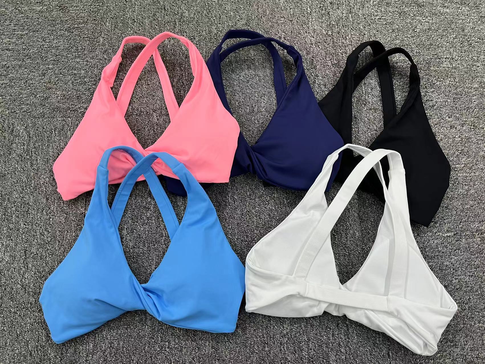 Sexy Push Up Sports Bra | 2024 Lycra Yoga Gym Workout Top