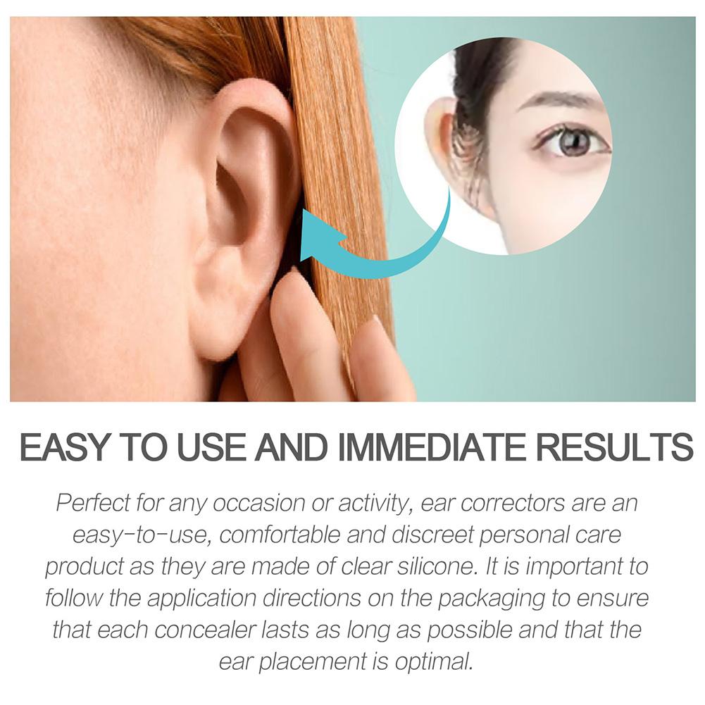6pcs/box Ear Patch Corrector Veneer Waterproof Transparent Invisible Elf Ear Plasters Stereotyped V Face Sticker