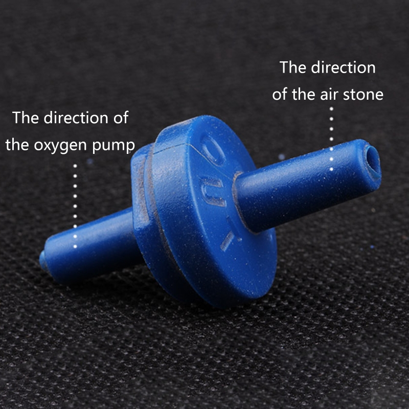 Check for Valve Plastic Anti-Backflow Valves for Aquarium Air System Non-Return Ensuring Direction Water Flow