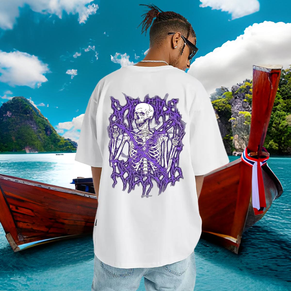 New T-Shirts DIY Men Tops Tees Street Casual Breathable Crew Neck Cotton Designer Top Tees