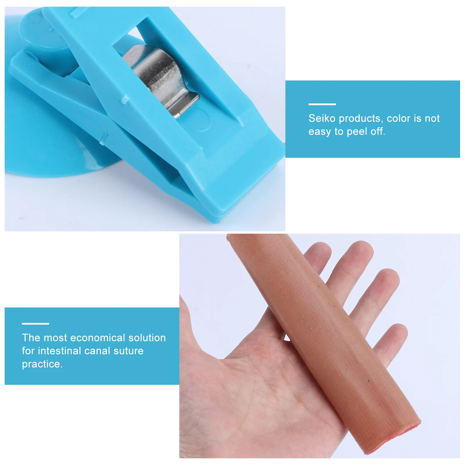 Simulated Bowel Training Mould Vascular Silicone Blood Vessels Model Suture Para Gelatinas
