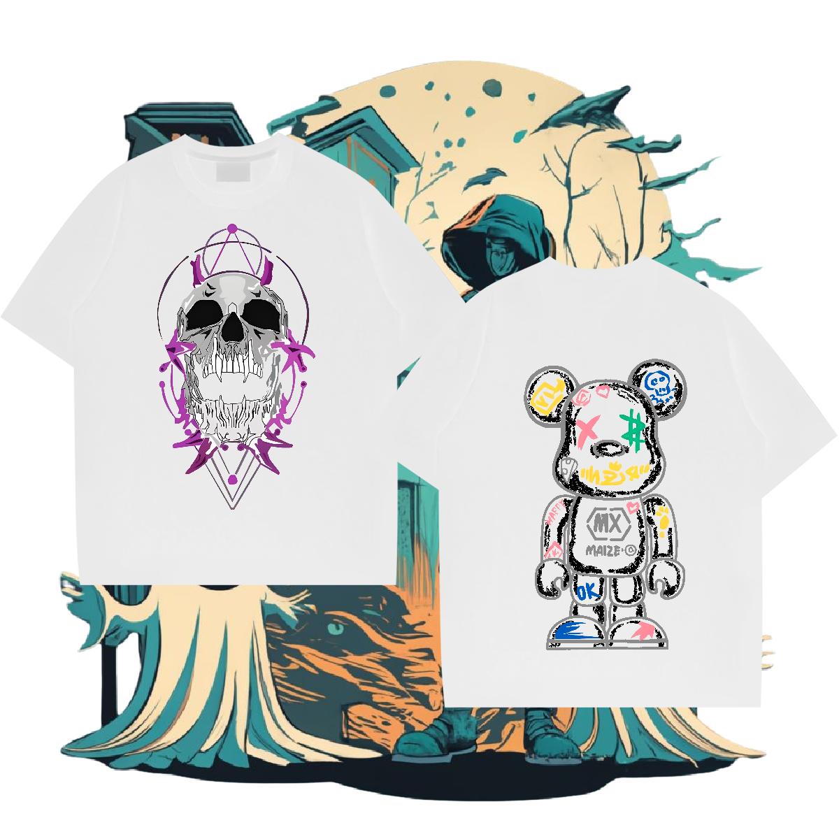 New Arrival Men T Shirts Oversized S-3XL Mens Tshirts Daily Wear Crew Neck Cotton Breathable Cool Design Tee Shirt