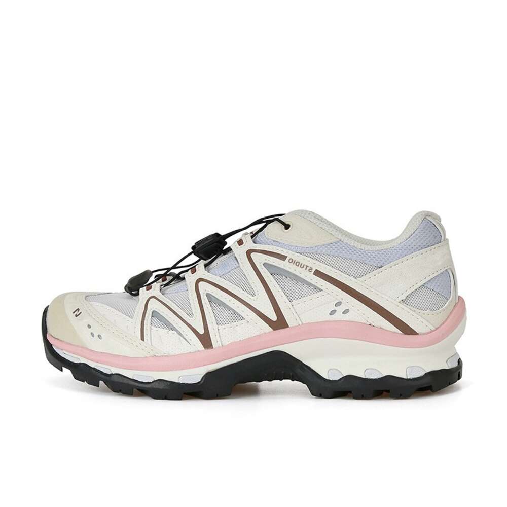 ddmynov Thick soled casual sports for women in spring 2023, new versatile round toe color blocking dad shoes, mesh breathable running shoes