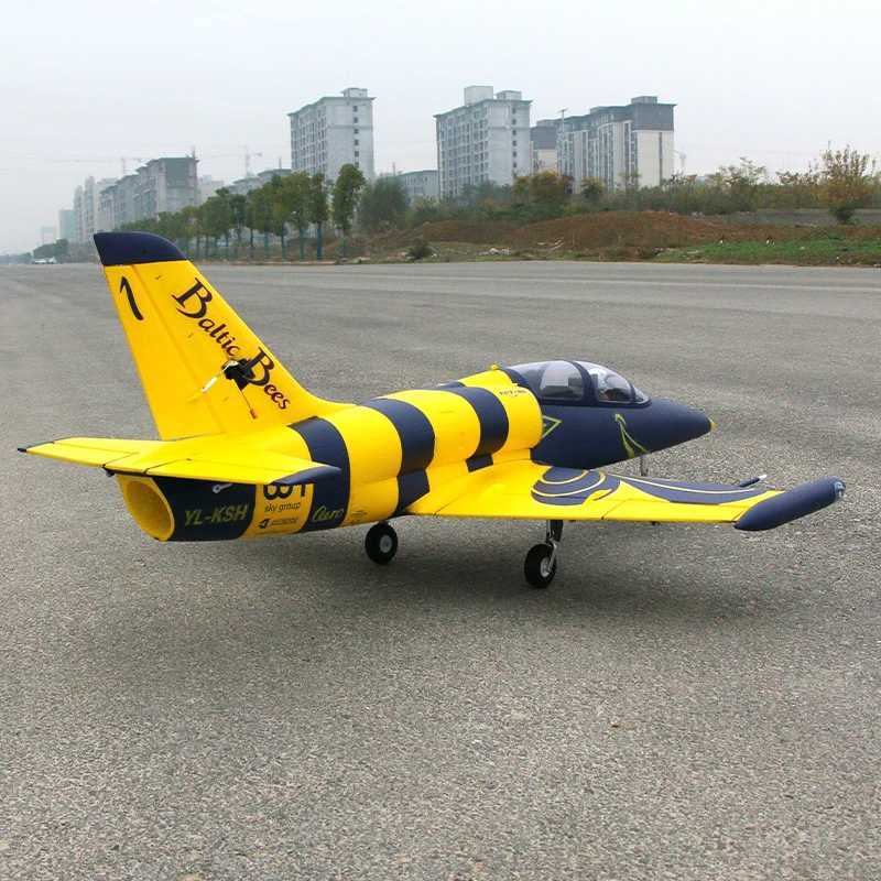 Electric/RC Aircraft 6 CH FlyFans Baltic Bee L-39 Albatross 64mm RC EDF Jet PNP Version Q240529