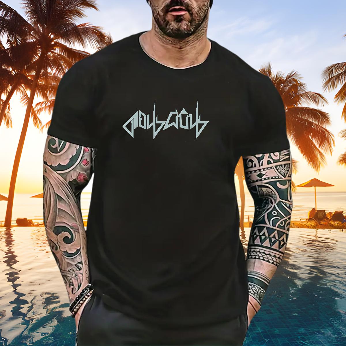 New T Shirts Men Plus Size Cartoon Tshirt for Man Woman Casual Daily Wear Round Neck Short Sleeve Comfortable Clothings