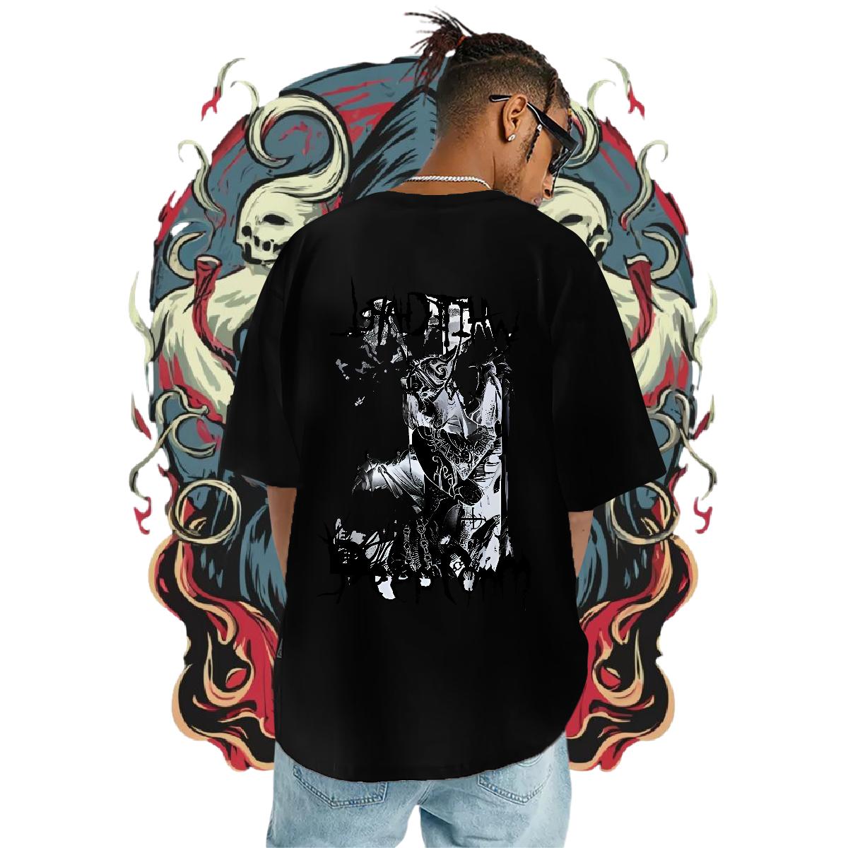 Casual New T-Shirts for Men Black White Men Tops Tees Home Outdoor Breathable Short Sleeve Classic Clothes