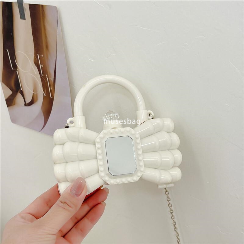 New high-end bow tie women's bag versatile for daily use stylish lipstick bag one shoulder trendy crossbody bag portable mini small bag