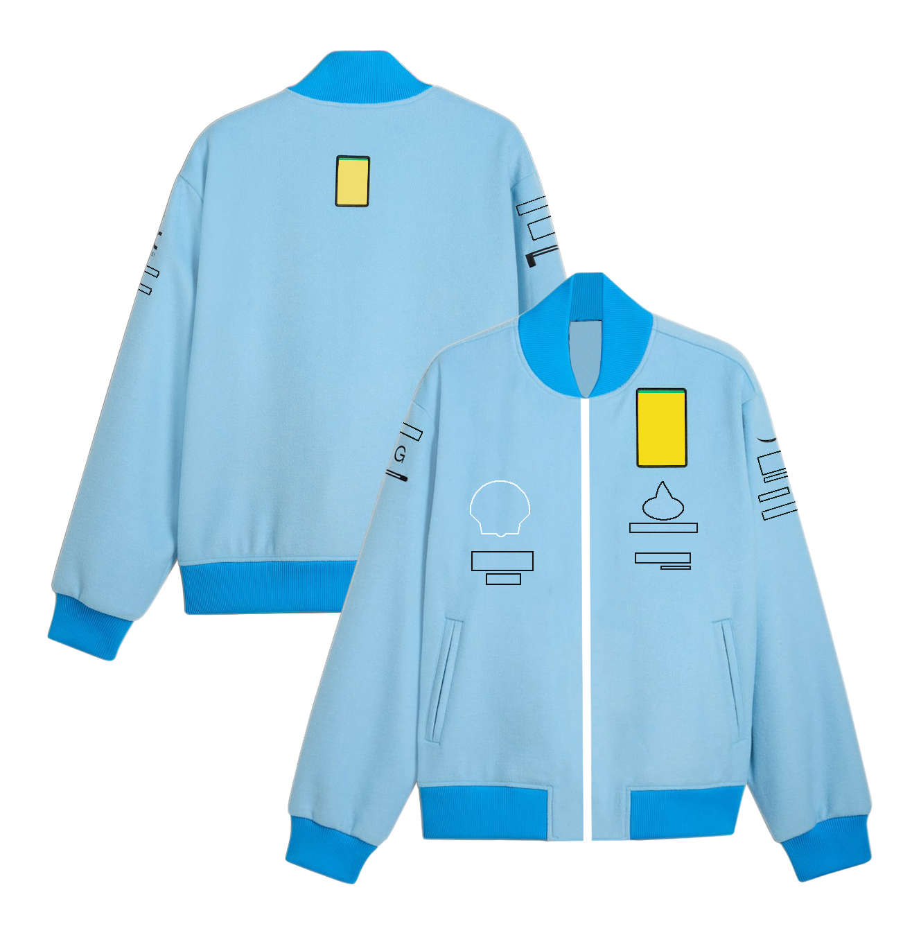 F1 Team Formula 1 2025 Limited Edition Racing Sweat Men Fashion Sports Brand Blue Jacket Plus Size Custom