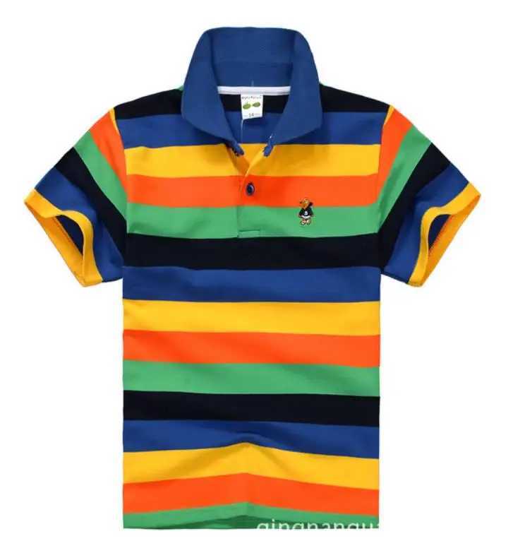 Polos Polos High quality boys T-shirt shorts seven pieces Kds boys polo shirt school uniform cotton shirt 3 4 5 6 7 8 9 10 12 14 years WX5.29