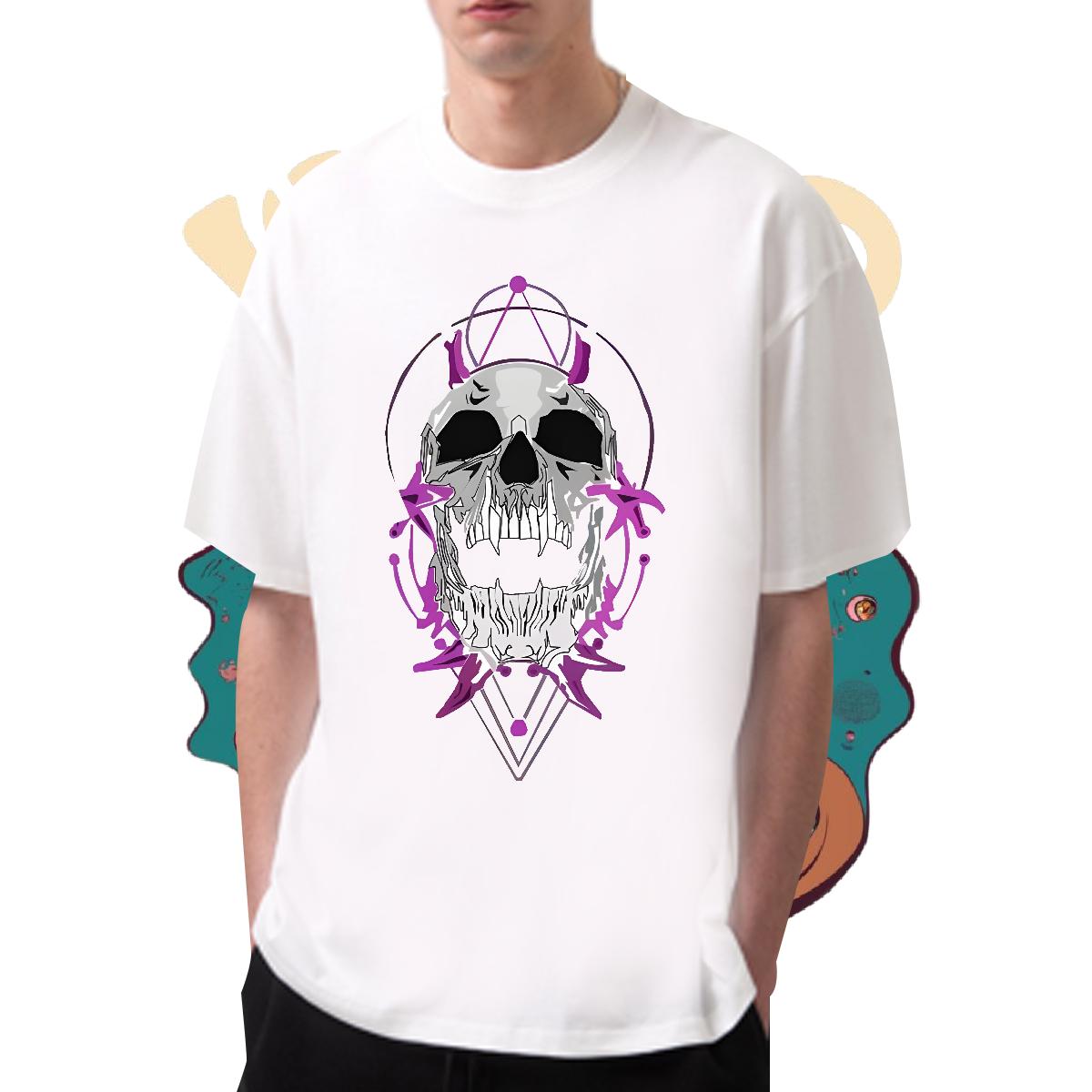 Classic Casual Men T Shirts Custom Print Oversized Men Tees Home Outdoor Short sleeve Cotton Soft Popular Clothings