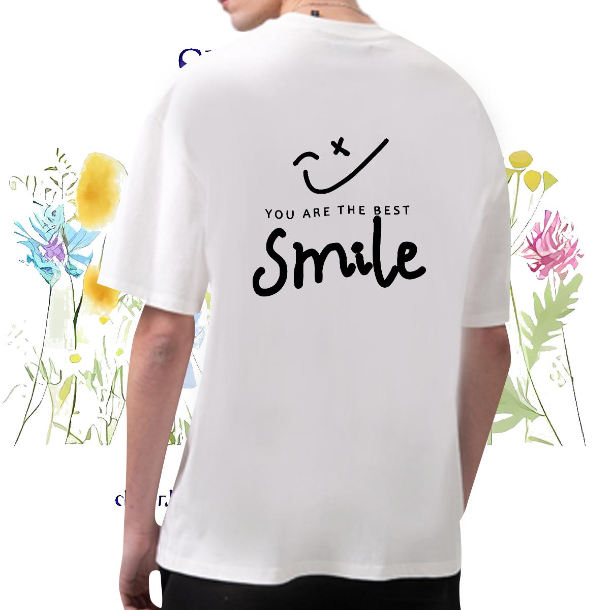 Designer T shirt DIY Tshirts Casual Beach Crew Neck Cotton Breathable Cool Design Tops