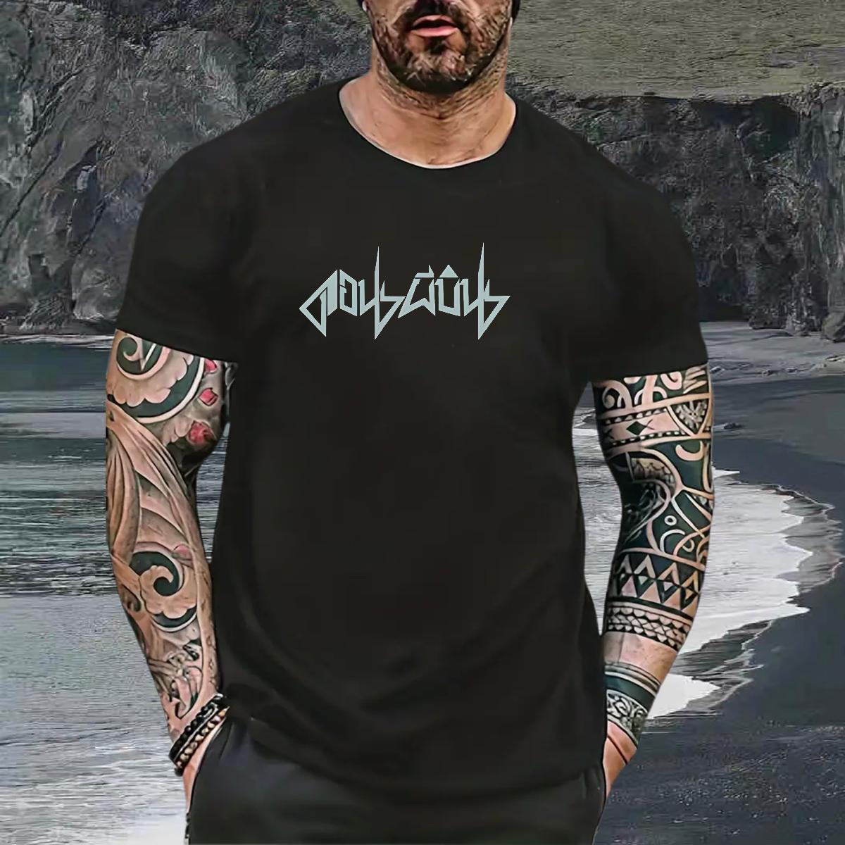 Fashion New T-Shirts for Men Customized Print Mens Tshirts Casual Daily Wear Crew Neck Cotton Popular Clothings