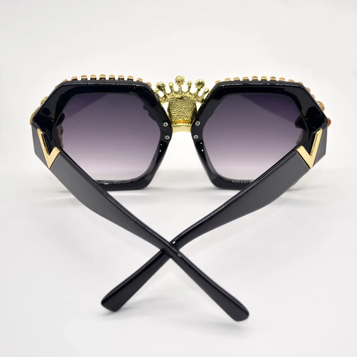 DIY Baroque Sunglasses Womens Handmade Lentes Oculos Gafas De Sol Unique Ladies Diamond Sun Glasses Mujer UV400 240530