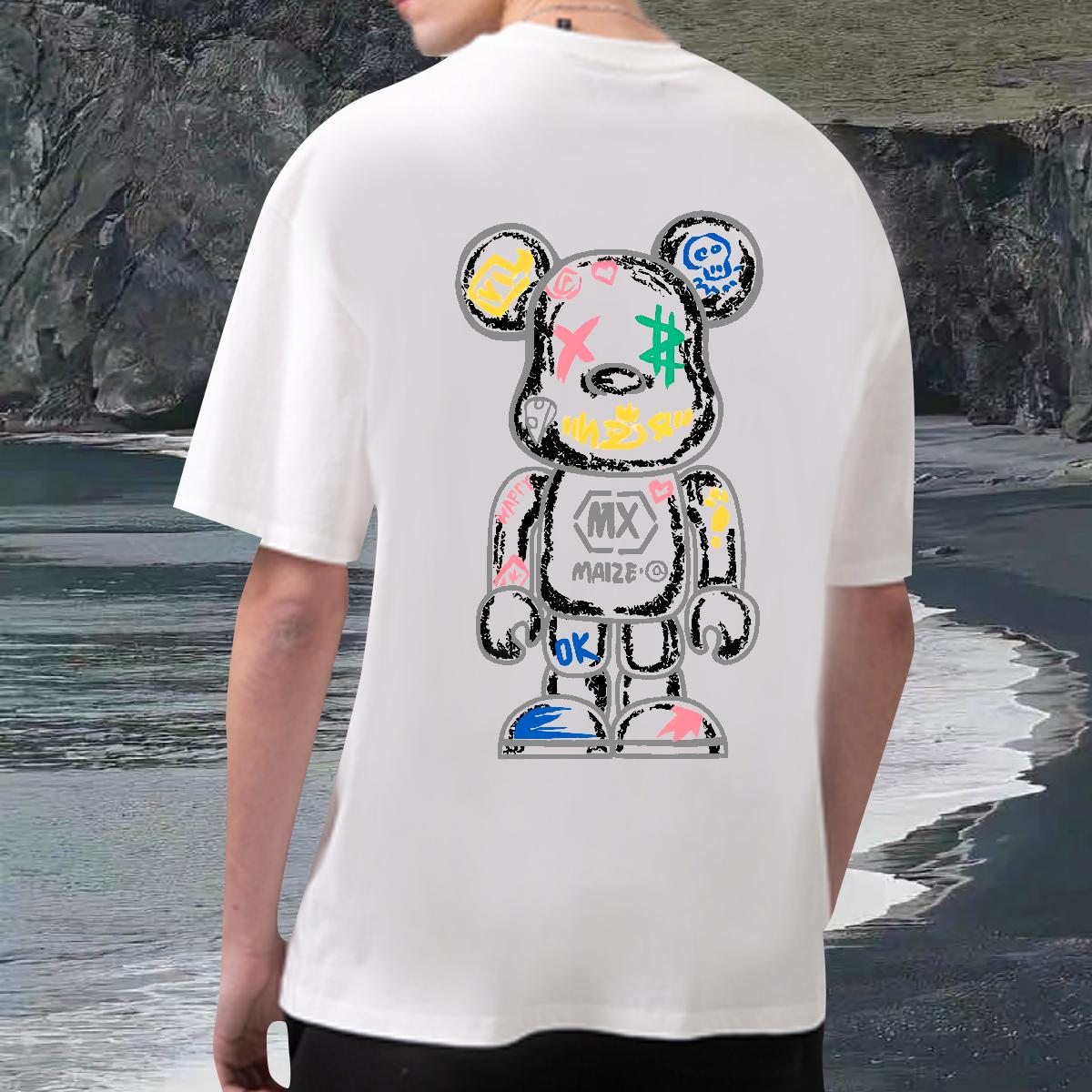 2024 New Men T Shirts Graphic Tshirt for Man Woman Casual Short sleeve Cotton Soft Classic Polos