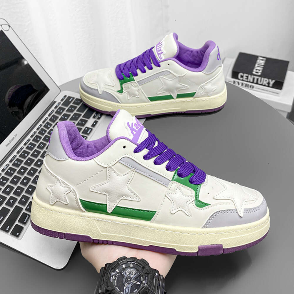 Men's Spring 2024 New Meila German Star Fashion Versatile Casual Sports High Street Board Shoes