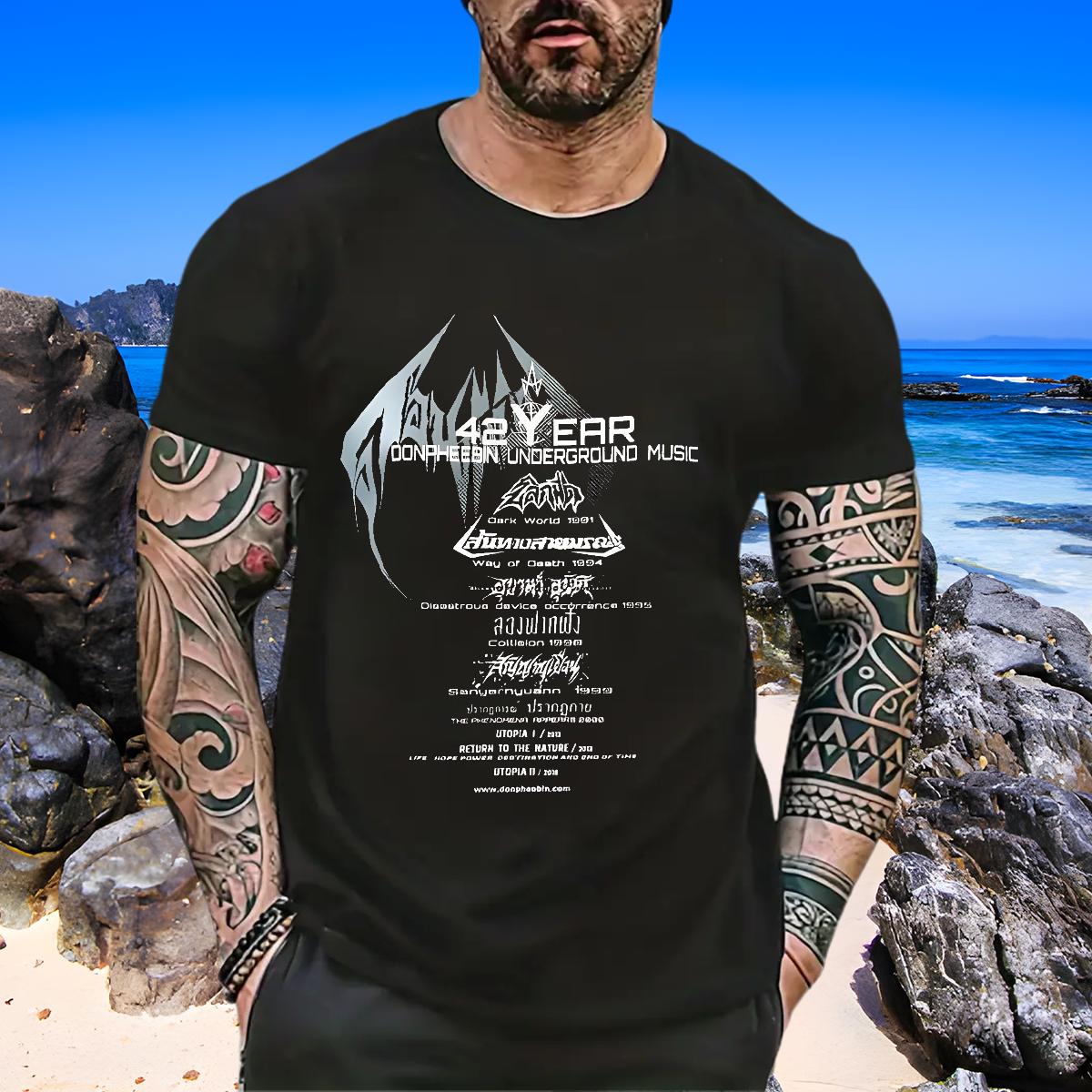 2024 Mens T Shirts Cartoon Print Men Tshirts Sports Casual Short sleeve Cotton Soft Loose Polos