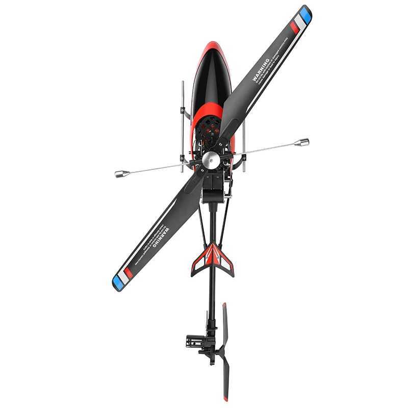 Electric/RC Aircraft WLtoys XK V912 upgrade V912-A fixed height helicopter RC drone 2.4G 4CH dual motor toy for outdoor gifts Q240529