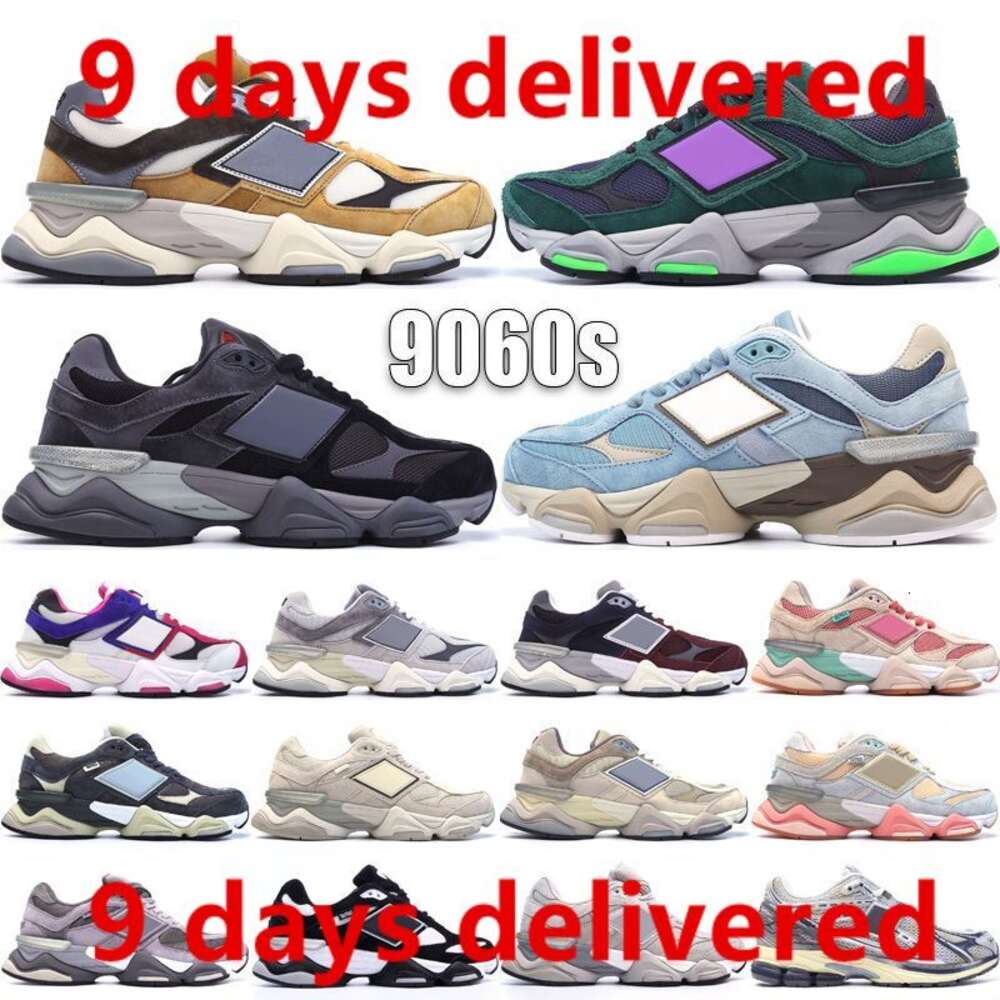with box DHgate Store Top Designer 9060 Joe Freshgoods Men Women Running Shoes Suede 1906R Penny Cookie Pink Baby Shower Blue Sea Salt Outdoor Trail Sneakers VKw