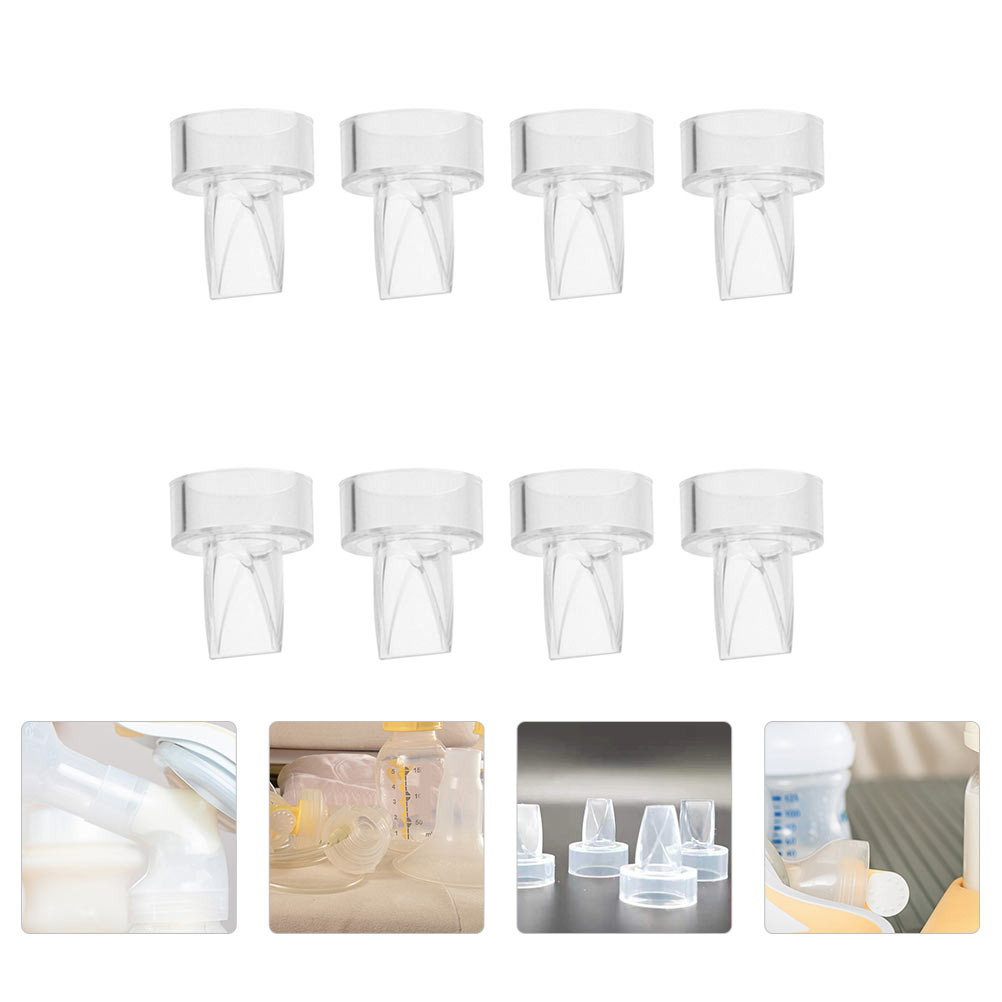 8Pcs Valves Compatible with Spectra Pump Parts Accessories ( Transparent ) 19mm