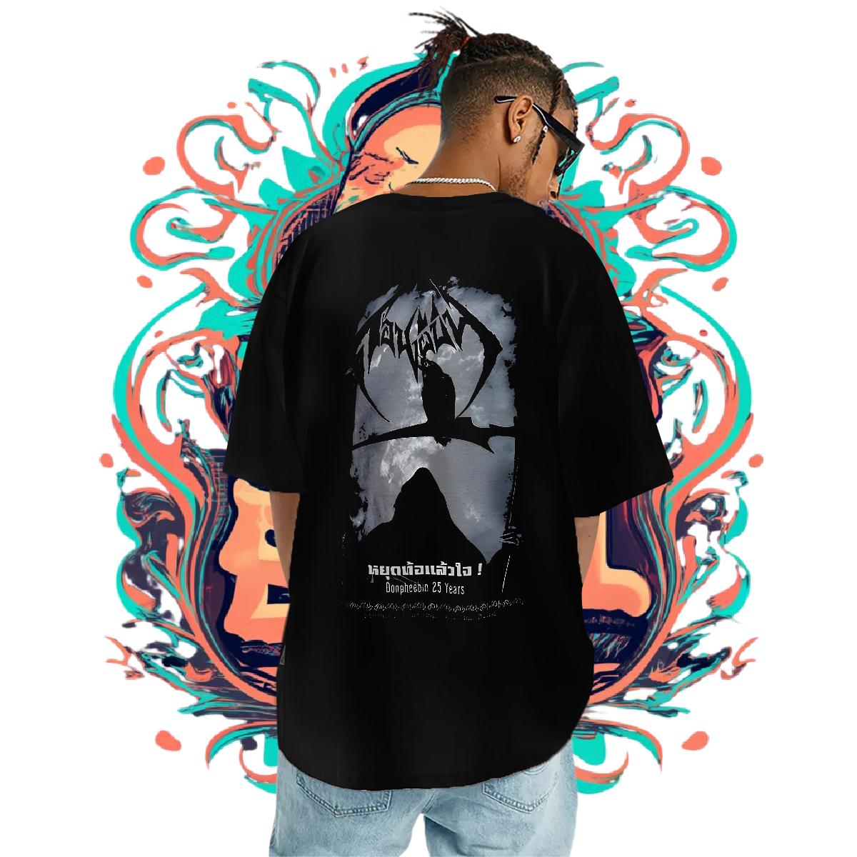 Fashion New T-Shirts for Men DIY Printed Men Tees Street Casual Short sleeve Cotton Soft Designer Wear