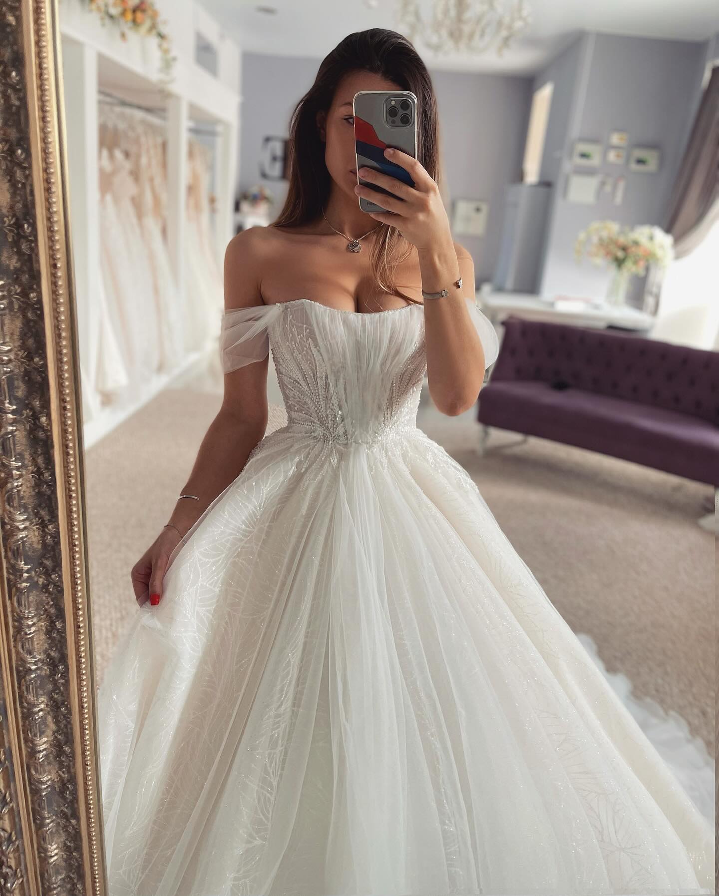 A E Vintage Dress For Bride Off Shoulder Country Wedding Dresses Tulle Vestidos Novia Lace Ing Bridal Gowns Robe De Mariage Es