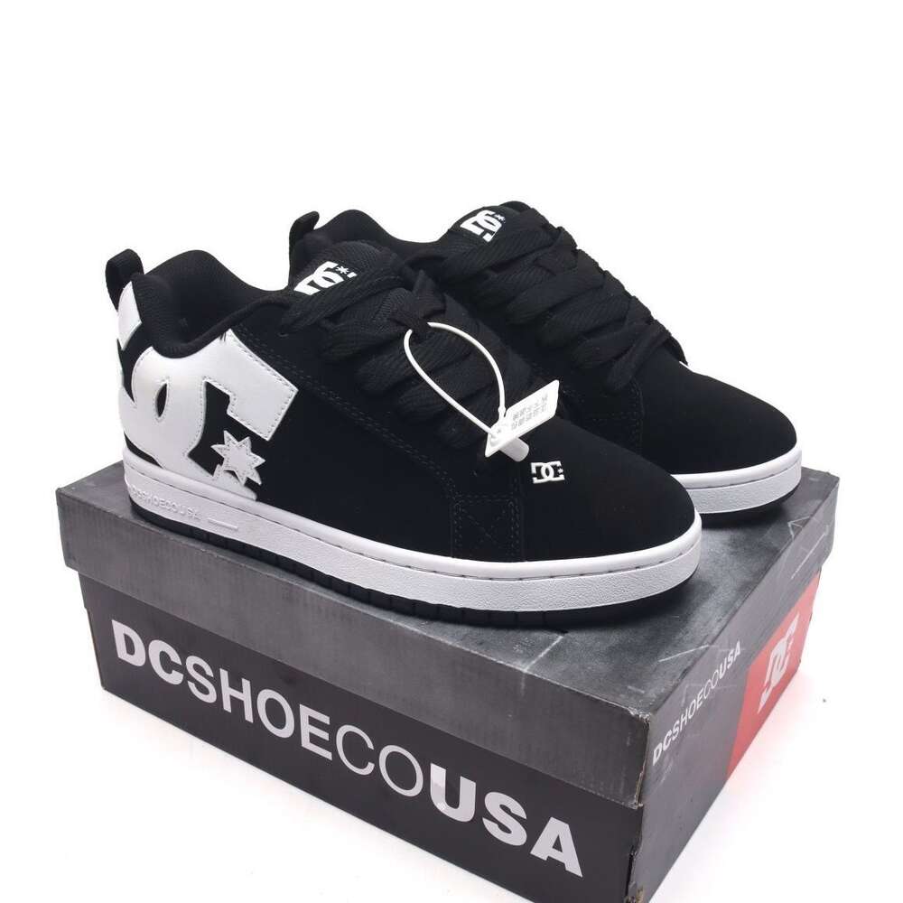 DC Court Graffik Se Action Men's Casual Outdoor Basketball Rubber Sole Anti slip Board Shoes Zapatillas de hombre