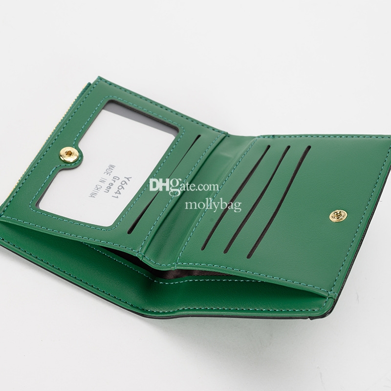 Designer Women's Advanced Card Retro Multi functional Wallet Small and Exquisite Ultra thin Card Clip ID Card Zipper Fashion Wallet