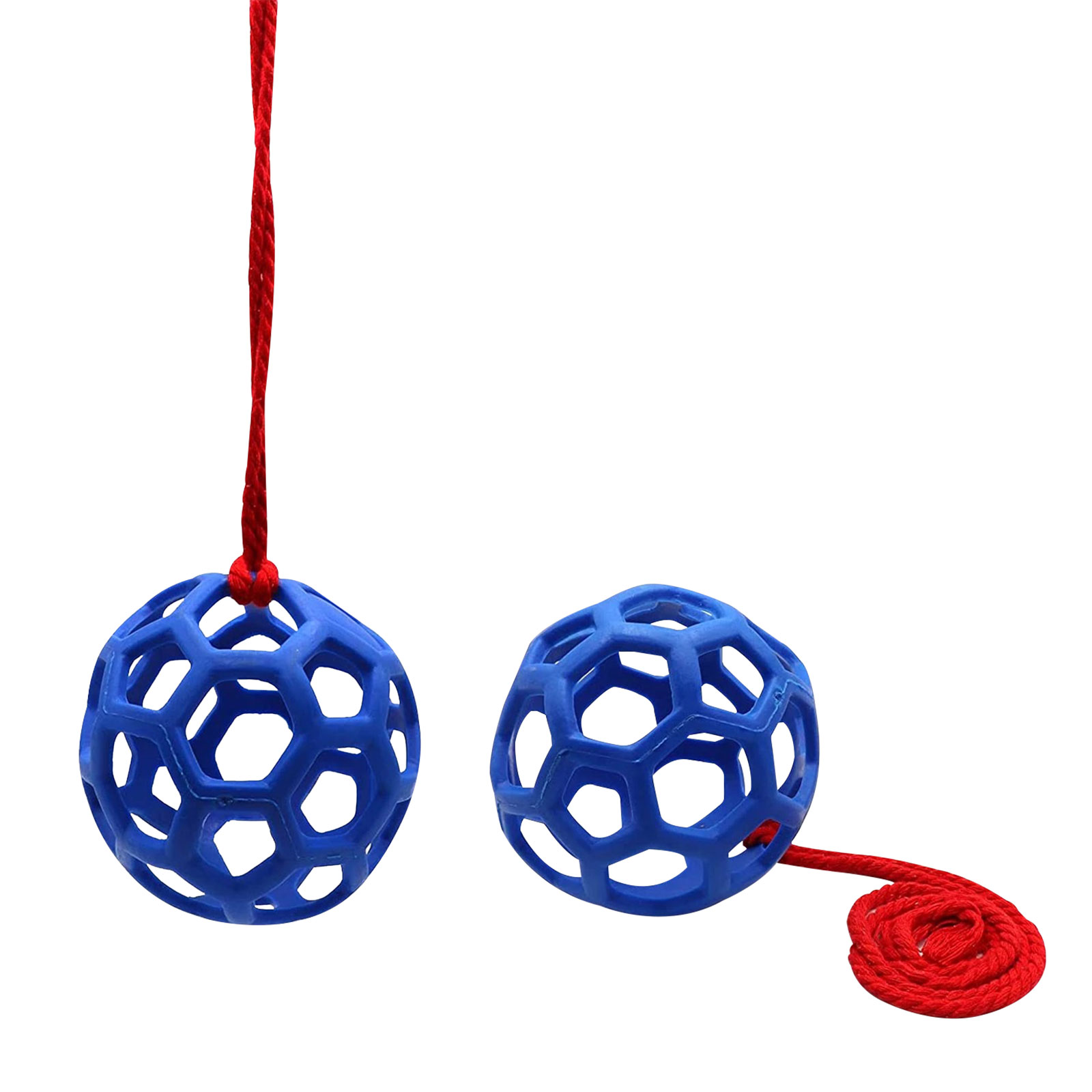 Horse Treat Ball Feeder Toy Hay Ball Hanging Feeding Toy for Horse Stable Stall
