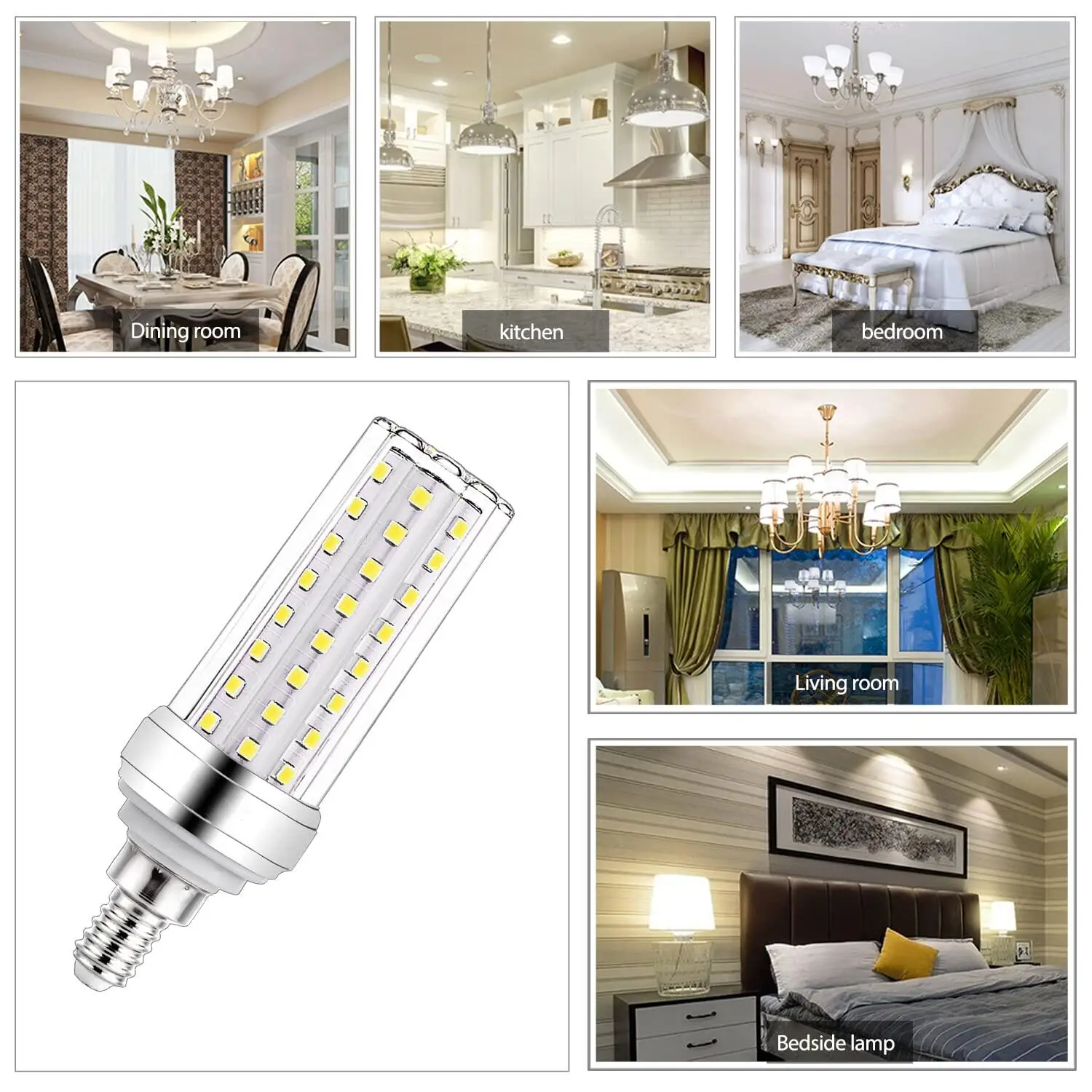 NEW 12W 16W 20W 24W 40W Super High power E14 E27 B22 LED lamp Corn Bulb AC220V 110V 85-265V No Flicker LED light lighting