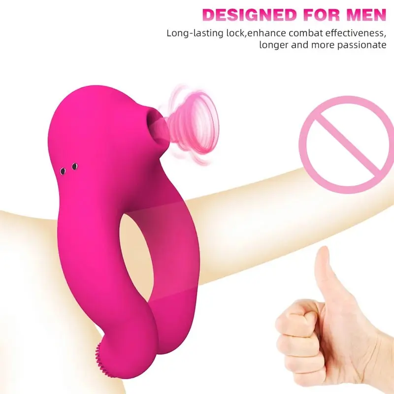 Hand Free Erotica Gadgets For Men Without Hands Penis Ring Blocker Wearable Nipple Nipple Couple's Ring Women Vibrator Hand