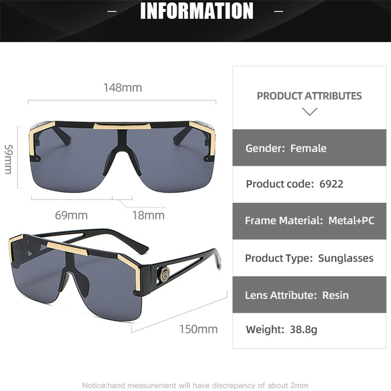 CB Designer Sunglasses Oversized Luxury One Piece Women For Men Trending Sun Glasses Brand Vintage Fashion Sport Goggles Shade